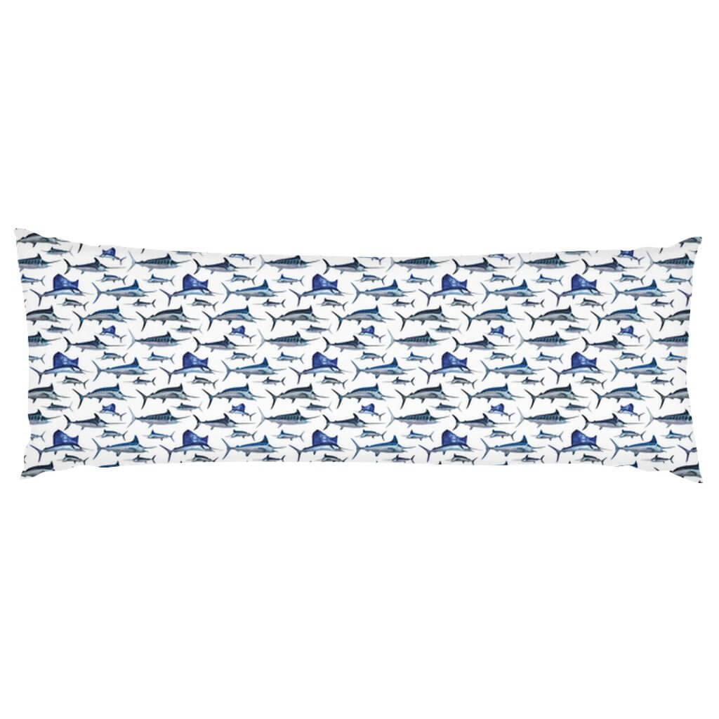 Marlin, Billfish Body Pillow - madfishlab.com