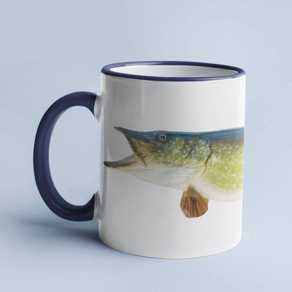 Northern Pike Mug Large - 15oz - madfishlab.com