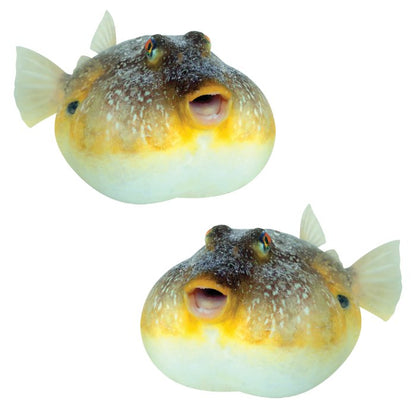 Puffer Fish Large Decals, Stickers | 16-60" | Left/Right Facing - madfishlab.com