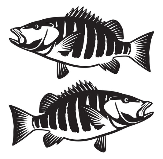 Snapper Decals | 12"-60" | Left/Right Facing - madfishlab.com