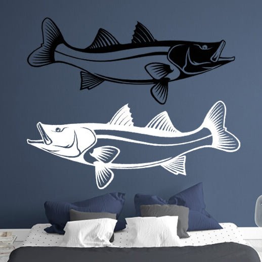 Snook Wall Decal | 40"- 70" | Many Colors | Left/Right Facing - madfishlab.com