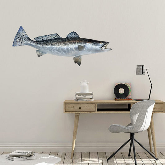 Spotted Sea Trout Wall Decals | 40"-60" | Left/Right Facing - madfishlab.com