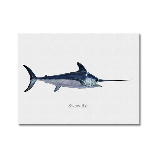 Swordfish - Canvas Print - madfishlab.com